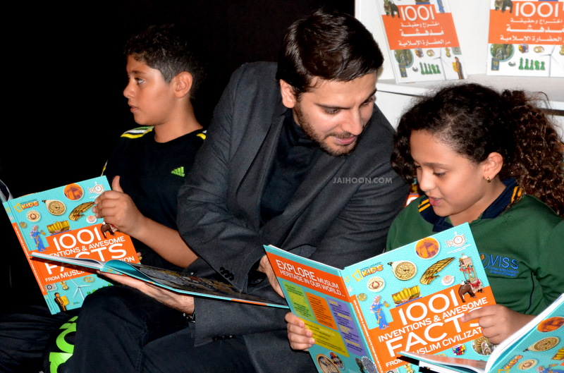 Sami Yusuf at the 1001 Inventions exhibition