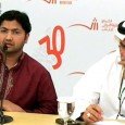 "I named my second son Muhannad, meaning the shining sword of INDIAN make, to celebrate my Indo Arab Patriotism", Jaihoon at Indo-Arab seminar, Sharjah Intl Book fair