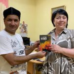 Jaihoon Welcomed at Bayalinov Library