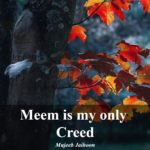 Meem is my only Creed