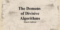 The dynamic human experience is beyond the grids of AI-generated algorithms: Jaihoon's poetic response to the evil of predictive modelling.